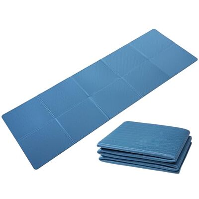 Good Nite Esterilla de Yoga Plegable, Antideslizante, portátil, Plegable, Ligera, para Gimnasio, Pilates, Deportes, Viajes, Ejercicio, para Mujeres y Hombres, 183 x 61 x 0,6 cm (Azul Marino) Good Nite Esterilla de Yoga Plegable, Antideslizante, portátil, Plegable, Ligera, para Gimnasio, Pilates, Deportes, Viajes, Ejercicio, para Mujeres y Hombres, 183 x 61 x 0,6 cm (Azul Marino)