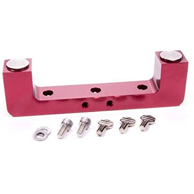 ProForm Puente de Cubierta, magnético, Orificios de hasta 4-1/2 Pulgadas, Aluminio, anodizado Rojo, Cada uno ProForm Puente de Cubierta, magnético, Orificios de hasta 4-1/2 Pulgadas, Aluminio, anodizado Rojo, Cada uno