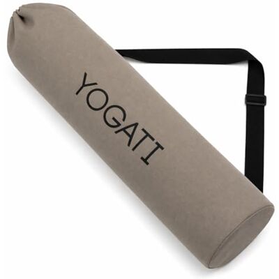 YOGATI ® Bolsa Esterilla Yoga Funda Sintética Algodon para Mat, 19x80 cm Resistente y Ligera Bolsa Alfombrilla Yoga, Yoga y Pilates en Cualquier Lugar. YOGATI ® Bolsa Esterilla Yoga Funda Sintética Algodon para Mat, 19x80 cm Resistente y Ligera Bolsa Alfombrilla Yoga, Yoga y Pilates en Cualquier Lugar.