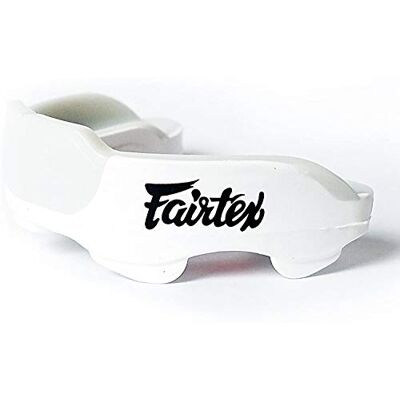 Fairtex Gel Mouth Guard Protection Muay Thai Kick Boxing MMA CE Approved (White) Fairtex Gel Mouth Guard Protection Muay Thai Kick Boxing MMA CE Approved (White)