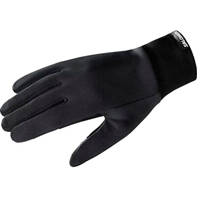 SALOMON Cross Multi Guantes Unisex, Uso resistente, Estilo cálido para la ciudad, Practicidad para el día a día, Deep Black, L SALOMON Cross Multi Guantes Unisex, Uso resistente, Estilo cálido para la ciudad, Practicidad para el día a día, Deep Black, L