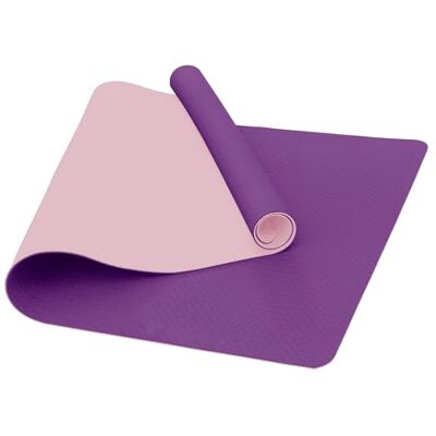 Narwhal Esterilla de yoga TPE antideslizante grande XXL 190 x 80 x 0,6 cm, 6 mm de grosor, esterillas de yoga para mujeres y hombres, ejercicio, gimnasio, pilates, fitness y entrenamiento (morado/rosa Narwhal Esterilla de yoga TPE antideslizante grande XXL 190 x 80 x 0,6 cm, 6 mm de grosor, esterillas de yoga para mujeres y hombres, ejercicio, gimnasio, pilates, fitness y entrenamiento (morado/rosa
