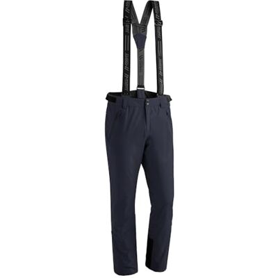 maier sports Anton Slim Pantalones de esquí para Hombre, Impermeables, Material elástico y Cintura Ajustable, sin PFC, Acolchado mTHERM y protección contra la Intemperie, Azul, Talla 58 (W42/L33) maier sports Anton Slim Pantalones de esquí para Hombre, Impermeables, Material elástico y Cintura Ajustable, sin PFC, Acolchado mTHERM y protección contra la Intemperie, Azul, Talla 58 (W42/L33)