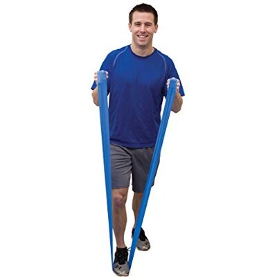 Cando Val-u-Band W72016 Val, U, Banda de Ejercicio, S/Látex 45M, Arándano, Juego de 2 Cando Val-u-Band W72016 Val, U, Banda de Ejercicio, S/Látex 45M, Arándano, Juego de 2