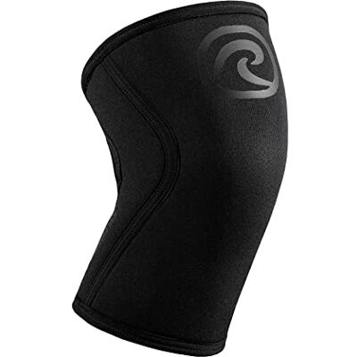Rehband Vendaje de rodilla, soporte de rodilla de 7 mm para entrenamiento con pesas y levantamiento de pesas, estabiliza la articulación de la rodilla, Color:Carbon/Negro 1 Pieza, Talla:S Rehband Vendaje de rodilla, soporte de rodilla de 7 mm para entrenamiento con pesas y levantamiento de pesas, estabiliza la articulación de la rodilla, Color:Carbon/Negro 1 Pieza, Talla:S