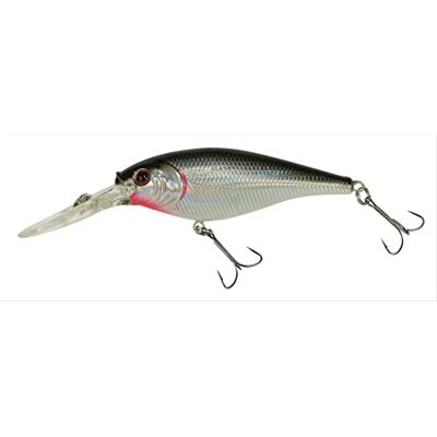 Berkley Parpadeo Shad Pesca Cebo 1202186, Negro Plata Berkley Parpadeo Shad Pesca Cebo 1202186, Negro Plata
