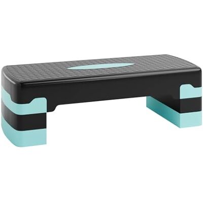 Ultrasport Ultasport Step de Aeróbic I Steps Fitness I Antideslizante, Ajustable en 3 Alturas I Stepper para Ejercicio en Casa, Stepboard, Stepbench 68 x 28 cm, Azul Ultrasport Ultasport Step de Aeróbic I Steps Fitness I Antideslizante, Ajustable en 3 Alturas I Stepper para Ejercicio en Casa, Stepboard, Stepbench 68 x 28 cm, Azul