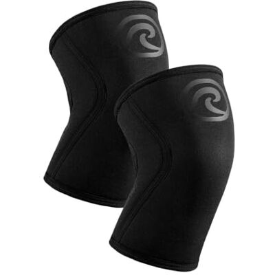 Rehband Rodillera 5 mm Neopreno para CrossFit y Weightlifting, Knee Sleeve Compresión Functional Fitness, Soporte de Rodilla para Halterofilia y Musculación, Color:Carbon/Negro 1 Par, Talla:XS Rehband Rodillera 5 mm Neopreno para CrossFit y Weightlifting, Knee Sleeve Compresión Functional Fitness, Soporte de Rodilla para Halterofilia y Musculación, Color:Carbon/Negro 1 Par, Talla:XS