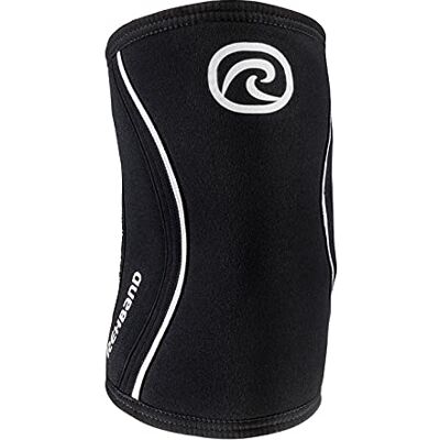 Rehband codera de SBR/neopreno de 5 mm, elbow sleeve para deportes de fuerza, diseño anatómico, antideslizante y ajuste ceñido para mujer y hombre, Color:Negro, Talla:XS Rehband codera de SBR/neopreno de 5 mm, elbow sleeve para deportes de fuerza, diseño anatómico, antideslizante y ajuste ceñido para mujer y hombre, Color:Negro, Talla:XS