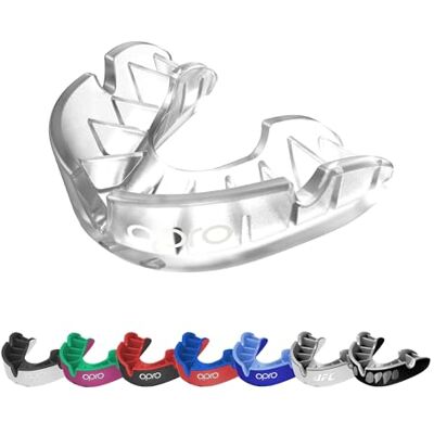 OPRO Protector Bucal Nivel Plata Ajuste Esencial para Adultos y Niños Bucal para Boxeo, MMA, BJJ, Rugby y Hockey Moldeo Fácil con Garantía Dental Incluida OPRO Protector Bucal Nivel Plata Ajuste Esencial para Adultos y Niños Bucal para Boxeo, MMA, BJJ, Rugby y Hockey Moldeo Fácil con Garantía Dental Incluida