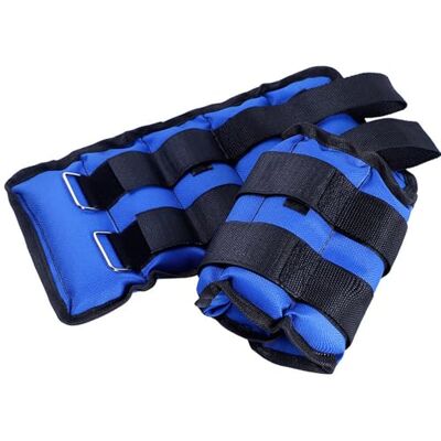DECODEKO 2Pcs Pesas Para Tobillos Y Muñecas Ajustables, 0,5KG-10KG Tobilleras Y Muñequeras Con Peso Lastradas, Para Correr, Gimnasio, Footing. Correas Ajustables, Transpirable (Azul, 6KG (3KG/Cada)) DECODEKO 2Pcs Pesas Para Tobillos Y Muñecas Ajustables, 0,5KG-10KG Tobilleras Y Muñequeras Con Peso Lastradas, Para Correr, Gimnasio, Footing. Correas Ajustables, Transpirable (Azul, 6KG (3KG/Cada))