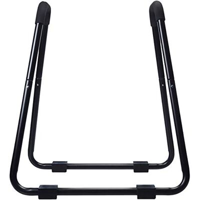 Barra de Dip Amazon Basics - 87x80x97cm - Negra - Barra para fitness en casa Barra de Dip Amazon Basics - 87x80x97cm - Negra - Barra para fitness en casa