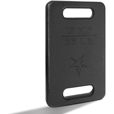Yes4All Placa de Peso en Hierro Fundido para Mochilas – Pesas para Rucking, Sentadillas, Swings, Entrenamiento de Fuerza y Fitness en Casa, Disponible en Varios Tamaños Yes4All Placa de Peso en Hierro Fundido para Mochilas – Pesas para Rucking, Sentadillas, Swings, Entrenamiento de Fuerza y Fitness en Casa, Disponible en Varios Tamaños