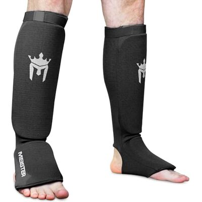 Meister MMA Espinilleras y Empeine Acolchados en Tejido elástico Meister MMA Espinilleras y Empeine Acolchados en Tejido elástico