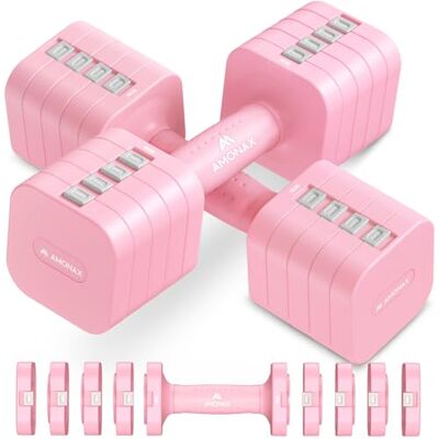 Amonax Pesas Y Mancuernas, 1-5kg Pesas Ajustables, Material de Gimnasio Amonax Pesas Y Mancuernas, 1-5kg Pesas Ajustables, Material de Gimnasio