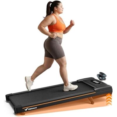 MERACH Cinta de Correr con Altavoz Bluetooth, 10% Inclinación Automática Cinta de Andar, 3.0HP Walking Pad, Treadmill Capacidad 159KG, 6km/h Caminadora Electrica para Casa y Oficina, 41x102cm, App MERACH Cinta de Correr con Altavoz Bluetooth, 10% Inclinación Automática Cinta de Andar, 3.0HP Walking Pad, Treadmill Capacidad 159KG, 6km/h Caminadora Electrica para Casa y Oficina, 41x102cm, App