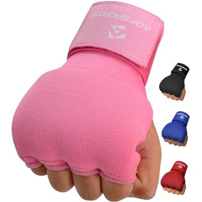 AQF Vendas Boxeo 75cm, Guantes Interiores para Muay Thai, Taekwondo & MMA AQF Vendas Boxeo 75cm, Guantes Interiores para Muay Thai, Taekwondo & MMA