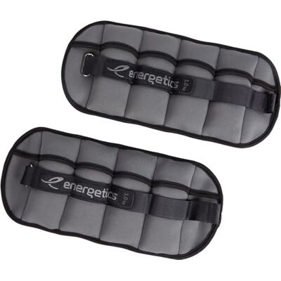 ENERGETICS Ankle Wrist Weight 1.0 Manguito de Pesas, Adultos Unisex, Black/Grey Dark, 0,5 ENERGETICS Ankle Wrist Weight 1.0 Manguito de Pesas, Adultos Unisex, Black/Grey Dark, 0,5