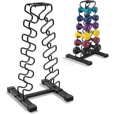 MARCY Soporte para mancuernas de entrenamiento de fuerza, marco de alambre, almacenamiento minimalista para mancuernas MARCY Soporte para mancuernas de entrenamiento de fuerza, marco de alambre, almacenamiento minimalista para mancuernas