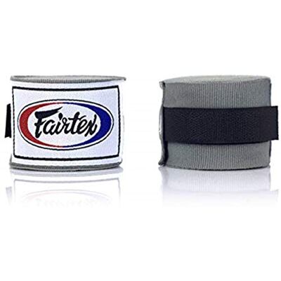 Fairtex Vendas de Boxeo : ¡Confort y Estilo para Todo Luchador. Protege Muñecas y Nudillos con Elegancia, Disponibles en Varias Longitudes y Colores.-(180/Gris) Fairtex Vendas de Boxeo : ¡Confort y Estilo para Todo Luchador. Protege Muñecas y Nudillos con Elegancia, Disponibles en Varias Longitudes y Colores.-(180/Gris)
