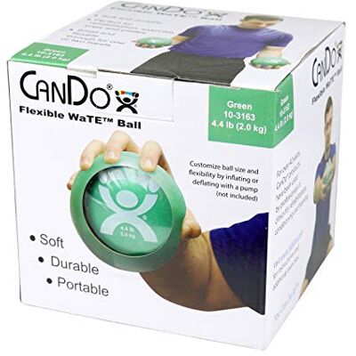 Pelota de ejercicio Cando – pelota de entrenamiento, verde, 2 kg - balón de ejercicio Pelota de ejercicio Cando – pelota de entrenamiento, verde, 2 kg - balón de ejercicio