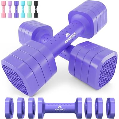 Amonax Pesas Y Mancuernas, 1-5kg Pesas Ajustables, Material de Gimnasio Amonax Pesas Y Mancuernas, 1-5kg Pesas Ajustables, Material de Gimnasio