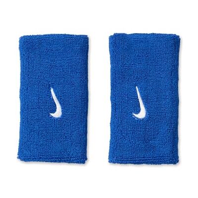 Nike Unisex Swoosh Classic Doublewide 2Pk Cinta para el Sudor Game Royal/White One Size Nike Unisex Swoosh Classic Doublewide 2Pk Cinta para el Sudor Game Royal/White One Size