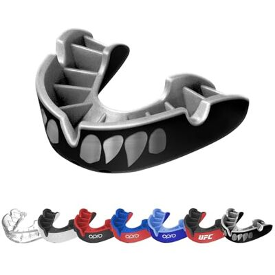 OPRO Protector Bucal Nivel Plata Ajuste Esencial para Adultos y Niños Bucal para Boxeo, MMA, BJJ, Rugby y Hockey Moldeo Fácil con Garantía Dental Incluida OPRO Protector Bucal Nivel Plata Ajuste Esencial para Adultos y Niños Bucal para Boxeo, MMA, BJJ, Rugby y Hockey Moldeo Fácil con Garantía Dental Incluida