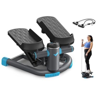 MERACH Mini Stepper Fitness Apartment,Stepper 2 en 1 para Casa 2403 MERACH Mini Stepper Fitness Apartment,Stepper 2 en 1 para Casa 2403