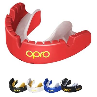 OPRO Protector Bucal Nivel Oro para Brackets Ajuste Premium para Adultos (+10 Años) Bucal para Boxeo, MMA, BJJ, Rugby y Hockey Moldeo Fácil con Garantía Dental Incluida OPRO Protector Bucal Nivel Oro para Brackets Ajuste Premium para Adultos (+10 Años) Bucal para Boxeo, MMA, BJJ, Rugby y Hockey Moldeo Fácil con Garantía Dental Incluida