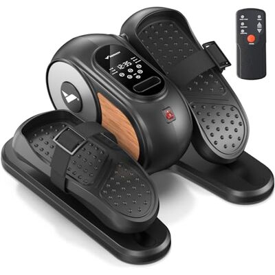 MERACH Máquina Elíptica Eléctrica, Mini Elíptica Silenciosa y Portátil para el Hogar y Oficina, con Control Remoto, Pantalla LCD, Correas para Piernas, 12 Velocidades, Ideal para Mayores y Adultos MERACH Máquina Elíptica Eléctrica, Mini Elíptica Silenciosa y Portátil para el Hogar y Oficina, con Control Remoto, Pantalla LCD, Correas para Piernas, 12 Velocidades, Ideal para Mayores y Adultos