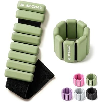 Amonax Adjustable Pesas Para Tobillos, Tobilleras Gimnasio Pesas Tobillos Para Mujeres Y Hombres, 2x1kg Pesas Tobilleras, Pesas Muñecas De Pilates, Pesas Para Muñecas Y Tobillos Para Yoga Amonax Adjustable Pesas Para Tobillos, Tobilleras Gimnasio Pesas Tobillos Para Mujeres Y Hombres, 2x1kg Pesas Tobilleras, Pesas Muñecas De Pilates, Pesas Para Muñecas Y Tobillos Para Yoga