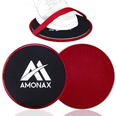 Amonax Core Sliders de Ejercicio 2 Discos de Deslizamiento de Doble Cara Disco Abdominales para Abs Entrenamiento, Yoga, Fitness, Pilates, Ejercicios de Cuerpo para alfombras y Pisos Duros Amonax Core Sliders de Ejercicio 2 Discos de Deslizamiento de Doble Cara Disco Abdominales para Abs Entrenamiento, Yoga, Fitness, Pilates, Ejercicios de Cuerpo para alfombras y Pisos Duros