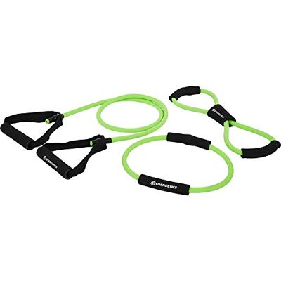 ENERGETICS Juego de Tubos expansores Banda de Ejercicio Verde 20 ENERGETICS Juego de Tubos expansores Banda de Ejercicio Verde 20