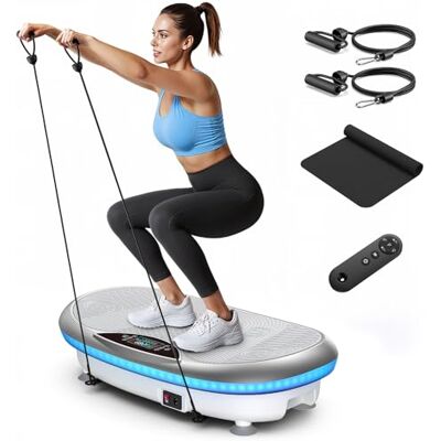 MERACH CV55 Avanzado 4D Plataforma Vibratoria (Blanco) MERACH CV55 Avanzado 4D Plataforma Vibratoria (Blanco)