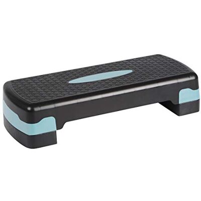 Ultrasport Stepboard Aeróbico, Stepboard, Equipo de ejercicio, Equipo de fitness multifuncional, Stepboard de fitness, Escalón, Ajustable en altura, Stepboard de casa, Tablón de step, Negro/Menta Ultrasport Stepboard Aeróbico, Stepboard, Equipo de ejercicio, Equipo de fitness multifuncional, Stepboard de fitness, Escalón, Ajustable en altura, Stepboard de casa, Tablón de step, Negro/Menta