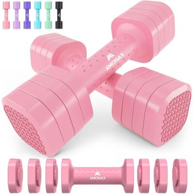 Amonax Pesas Y Mancuernas, 1-5kg Pesas Ajustables, Material de Gimnasio Amonax Pesas Y Mancuernas, 1-5kg Pesas Ajustables, Material de Gimnasio