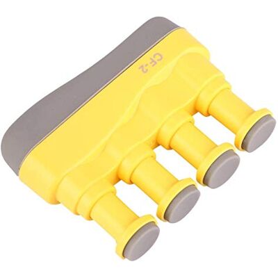 Lantro JS Entrenador de mano para niños, Ejercitador de mano para niños, Tensión de prensa individual ajustable portátil, Seguro para entrenar Niños Guitarra Niños(yellow) Lantro JS Entrenador de mano para niños, Ejercitador de mano para niños, Tensión de prensa individual ajustable portátil, Seguro para entrenar Niños Guitarra Niños(yellow)