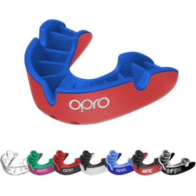 OPRO Protector Bucal Nivel Plata Ajuste Esencial para Adultos y Niños Bucal para Boxeo, MMA, BJJ, Rugby y Hockey Moldeo Fácil con Garantía Dental Incluida OPRO Protector Bucal Nivel Plata Ajuste Esencial para Adultos y Niños Bucal para Boxeo, MMA, BJJ, Rugby y Hockey Moldeo Fácil con Garantía Dental Incluida