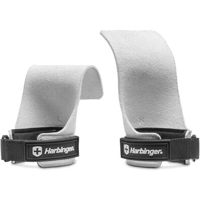 Harbinger Empuñaduras Profesionales de elevación Izquierda/Derecha con Material Antideslizante Que Proporciona Comodidad, Almohadillas de Neopreno seguras y estabilizan muñecas, Ideal para muñecas Harbinger Empuñaduras Profesionales de elevación Izquierda/Derecha con Material Antideslizante Que Proporciona Comodidad, Almohadillas de Neopreno seguras y estabilizan muñecas, Ideal para muñecas