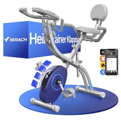 MERACH Bicicleta Etática 4 en 1 con App Entrenamiento, Bicicleta Etatica Plegable ilencioa, Reitencia Magnética de 16 Nivele, Banda de Reitencia, Pantalla LCD, Medición Pulo, Aiento Cómodo MERACH Bicicleta Etática 4 en 1 con App Entrenamiento, Bicicleta Etatica Plegable ilencioa, Reitencia Magnética de 16 Nivele, Banda de Reitencia, Pantalla LCD, Medición Pulo, Aiento Cómodo