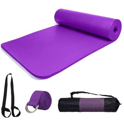 smallrun Esterilla Yoga Antideslizante 0mm Alfombrilla de Yoga Esterilla Deporte Yoga Mat para Pilates Yoga Fitness 83x6cm en casa o Gimnasio(NBR Morado 0MM) smallrun Esterilla Yoga Antideslizante 0mm Alfombrilla de Yoga Esterilla Deporte Yoga Mat para Pilates Yoga Fitness 83x6cm en casa o Gimnasio(NBR Morado 0MM)