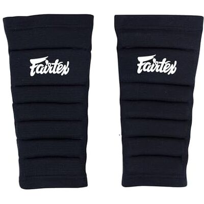 Fairtex AS2 Tobillera Acolchada Amortiguación Adicional para Entrenamiento de Muay Thai, Kickboxing y MMA Diseño Reductor de Golpes, Tela Transpirable Negro Elegante Fairtex AS2 Tobillera Acolchada Amortiguación Adicional para Entrenamiento de Muay Thai, Kickboxing y MMA Diseño Reductor de Golpes, Tela Transpirable Negro Elegante