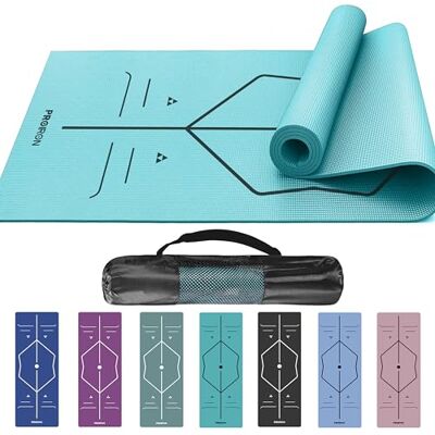 PROIRON Esterilla Yoga, Colchoneta Deporte Fitness con Bolso Portátil de Viaje Gratuito, Yoga Mat para Pilates Ejercicios Fitness Gimnasia Estiramientos, 3.5/6mm PROIRON Esterilla Yoga, Colchoneta Deporte Fitness con Bolso Portátil de Viaje Gratuito, Yoga Mat para Pilates Ejercicios Fitness Gimnasia Estiramientos, 3.5/6mm