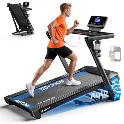 MERACH Cinta de Correr Plegable 46 * 140CM, 18% Inclinación Automática Cinta de Andar, 3.5HP Motor Silencioso Walking Pad, 14KM/H Caminadora Electrica para Hogar/Oficina, 159KG Treadmill, LCD, App MERACH Cinta de Correr Plegable 46 * 140CM, 18% Inclinación Automática Cinta de Andar, 3.5HP Motor Silencioso Walking Pad, 14KM/H Caminadora Electrica para Hogar/Oficina, 159KG Treadmill, LCD, App