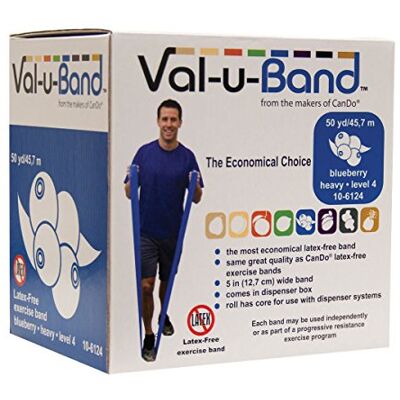 CanDo - Tréninkový pás - Azul - 45 m - Resistance band CanDo - Tréninkový pás - Azul - 45 m - Resistance band