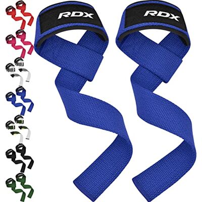RDX Correas Levantamiento de Pesas, 5MM Neopreno Soporte de Muñeca Acolchado, Powerlifting Straps Muñequeras Agarres para Fitness Peso Culturismo Gimnasio Deportivas Gym Agarraderas, Mujeres Hombres RDX Correas Levantamiento de Pesas, 5MM Neopreno Soporte de Muñeca Acolchado, Powerlifting Straps Muñequeras Agarres para Fitness Peso Culturismo Gimnasio Deportivas Gym Agarraderas, Mujeres Hombres