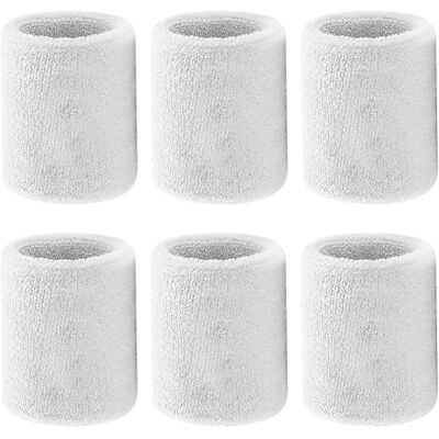 Drwosm 6 bandas de sudor deportivas para niños, bandas absorbentes para el sudor, brazos, fitness, muñecas, para deportes, fútbol, baloncesto, tenis, atletismo, correr, etc Drwosm 6 bandas de sudor deportivas para niños, bandas absorbentes para el sudor, brazos, fitness, muñecas, para deportes, fútbol, baloncesto, tenis, atletismo, correr, etc