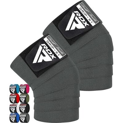 RDX Rodillera Gimnasio Powerlifting Levantamiento de Pesas, Aprobado por IPL y USPA, 78” Elástico Rodilla Vendas, Rodilleras Soporte para Musculación Squat Entrenamiento Deporte Fitness RDX Rodillera Gimnasio Powerlifting Levantamiento de Pesas, Aprobado por IPL y USPA, 78” Elástico Rodilla Vendas, Rodilleras Soporte para Musculación Squat Entrenamiento Deporte Fitness