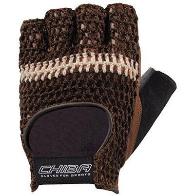 Rio Unisex Athletic Guantes Brown L Rio Unisex Athletic Guantes Brown L